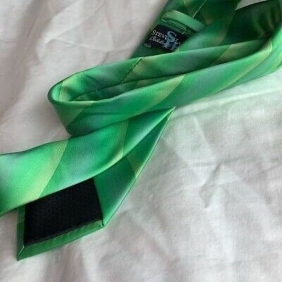 Steve Harvey Celebrity Edition Mens Tie Green - Picture 2 of 5